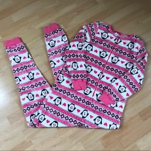 Adult One Piece Penguin Jammikins Loungewear